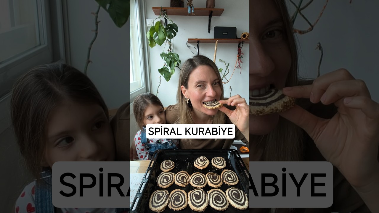 SPİRAL KURABİYE #tarif #lezzet #kurabiye #food #yemektarifleri