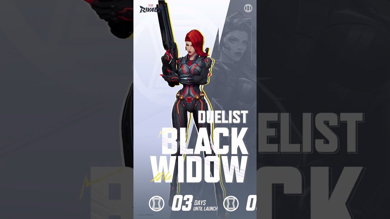 Black Widow is locked, loaded, and ready to deliver a fatal bite in only 3 days! 