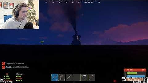XQC- biggest Rust raid fail ever