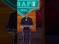 Jumped up to get our guy Caleb Lomu 🙌 📺NFLN #patriots #nfldraft #nfl #shorts