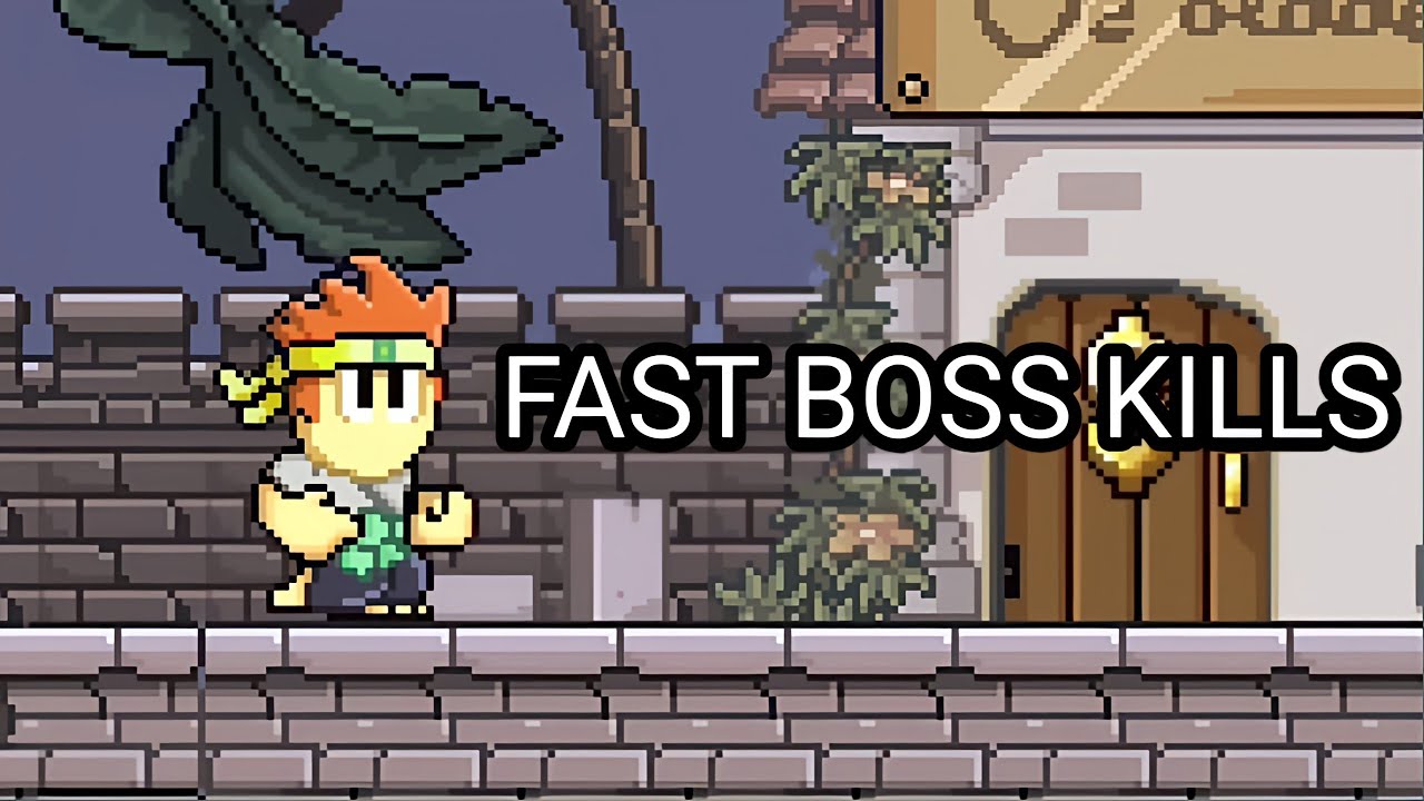 Dan The Man Fast Boss Kills - YouTube