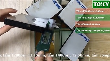 Video test tấm compact loại 1 và loại 2 (compact hpl và cdf)