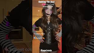 Ranking the Craziest Five Nights at Freddy’s Cosplays 🐻🔥 #shorts