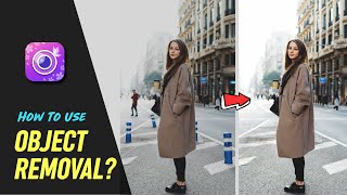 How To Use Object Removal Tool | Easy Selfie Ideas | YouCam Perfect #Shorts screenshot 3