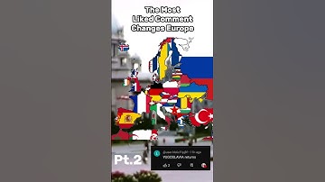 The most liked comment changes Europe Part 2 #europe #map #geography