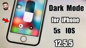 Dark Mode for IOS 12.5.5  - Simple Method