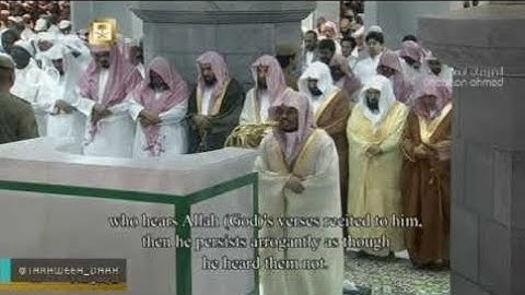 تلاوة في غاية الإبداع-صلاة التراويح للشيخ ياسر الدوسري ليلة 24رمضان1437(الزخرف26-الدخان-الجاثية)