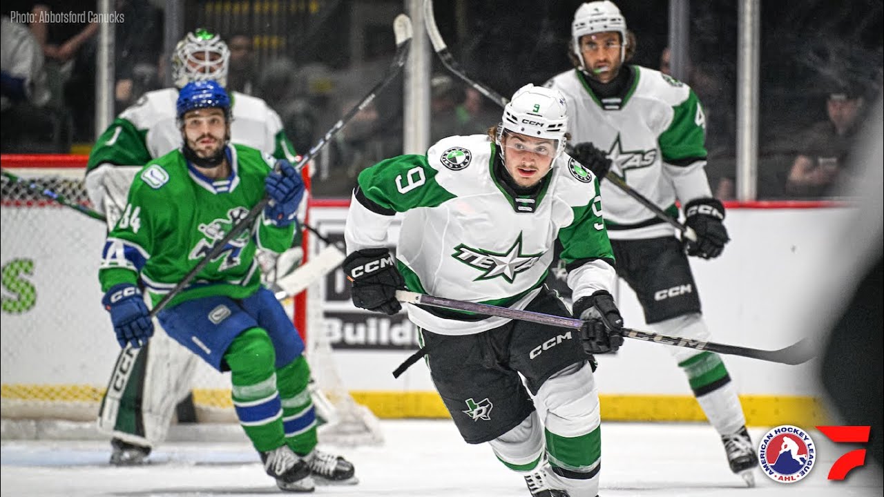 HIGHLIGHTS: Game 1 Texas Stars vs Abbotsford Canucks | AHL Calder Cup Playoffs