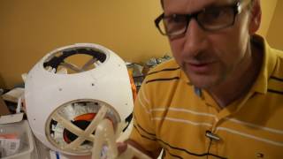 RollingRobots BB-8 Part4(b) flywheel plans and motor choices