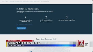 Nc Measles Dashboard Set Up Amid 2 New State Cases