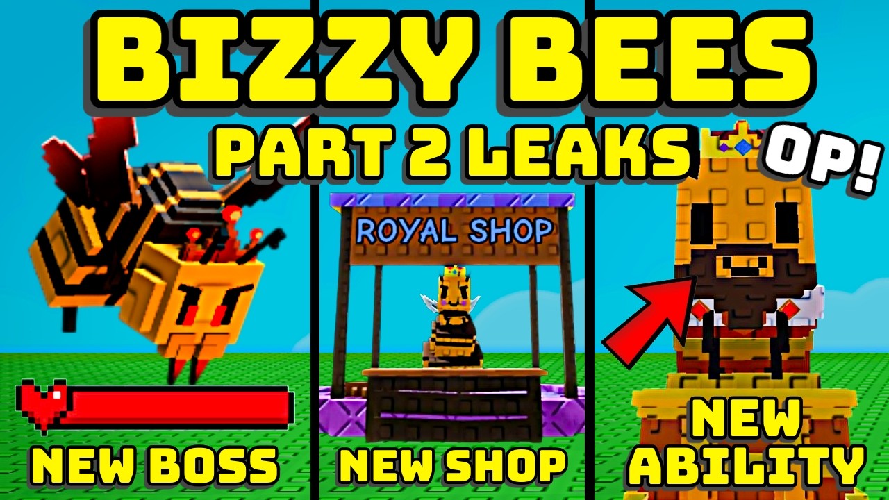 💀 WASP KING BOSS, KING BEE ABILITY, AND MORE - NEW LEAKS IN GROW