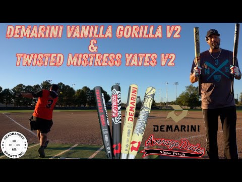 DeMarini Vanilla Gorilla V2 & Twisted Mistress Yates V2 | USSSA Slowpitch Bat Review