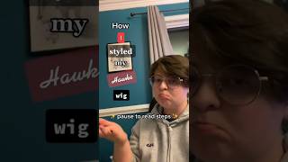 Cosplay Wig Styling || Hawks MHA #myheroacademia
