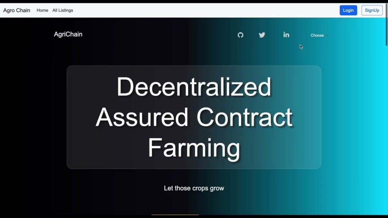 AgriChain by Team HitOrMiss