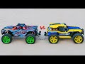 Experiment rc truck vs monster truck