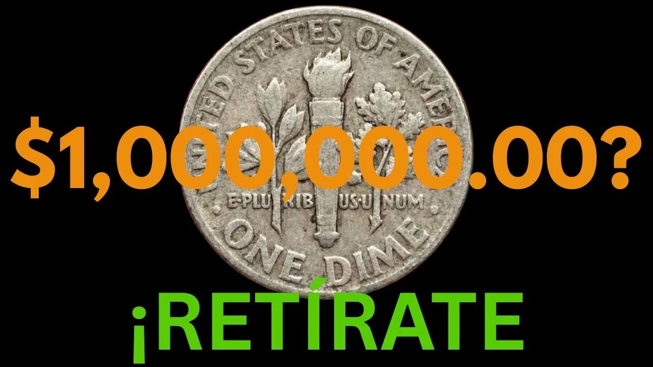 ¡RETÍRATE si tienes este raro One Dime! Monedas de Diez Centavos que Valen una Fortuna