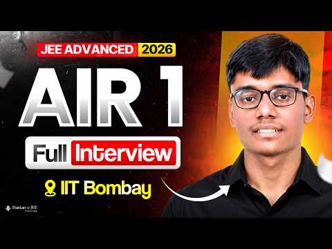 IITJEE Tips from AIR 1 🔥