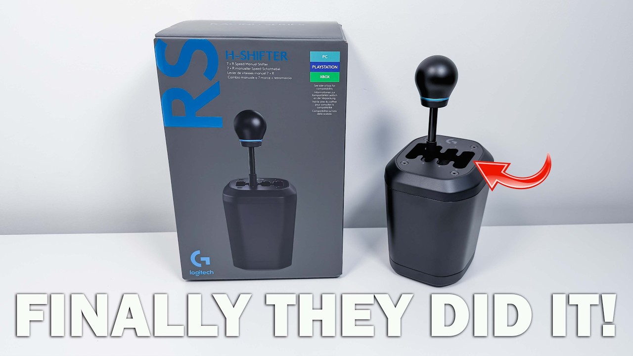 NEW Logitech G RS H Pattern Shifter | They FINALLY did it! - YouTube