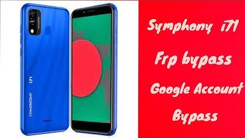 Symphony i71 Frp bypass Google account