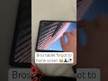 Bros tablet forgot to home screen