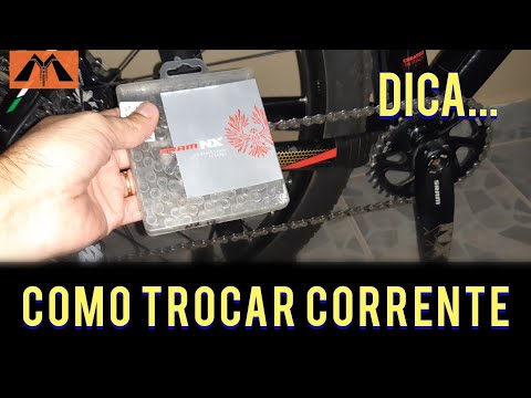 Vídeo: Como Trocar A Corrente De Uma Bicicleta