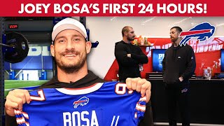 Joey Bosa's First 24 Hours As A Buffalo Bill! | Behind The Scenes With The Newest Buffalo Bill Content