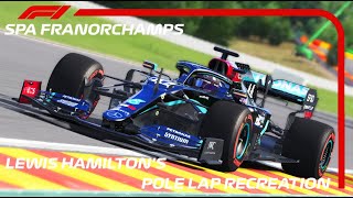 Lewis Hamilton's Pole Lap Recreation | 2020 Belgian Grand Prix | Assetto Corsa