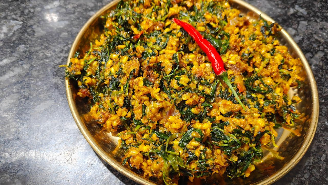 विंटर स्पेशल सुपर टेस्टी मेथी मूंग दाल सूखी सब्जी सेम टू सेम तरीके से बनाएगा बेहद पसंद आएगी