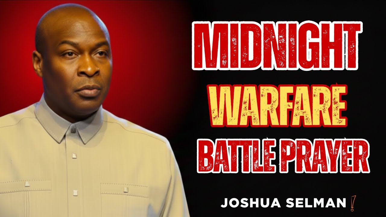 Play This Midnight Battle Prayer Every Night and Protect Your Destiny While You Sleep|Joshua selman