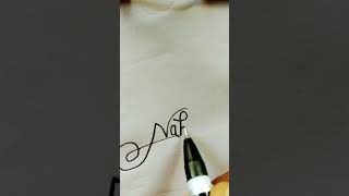 Requested Nahid Name Signature Styil