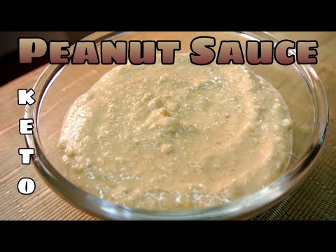 Peanut Sauce | Keto | Low calorie - YouTube