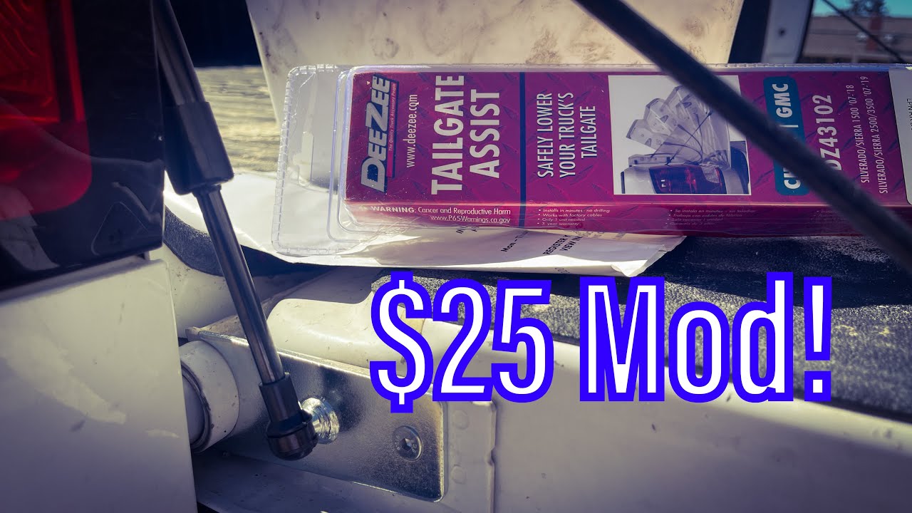 Chevy Silverado Deezee Tailgate Damper Kit Install