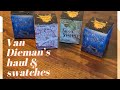 pen mail: Van Dieman’s haul and swatches! (including some of the new underwater series!)