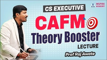 CAFM Theory Booster Lecture 4 I Introduction to FA IBy Raj Awate #csstudents#csexecutivenewsyllabus