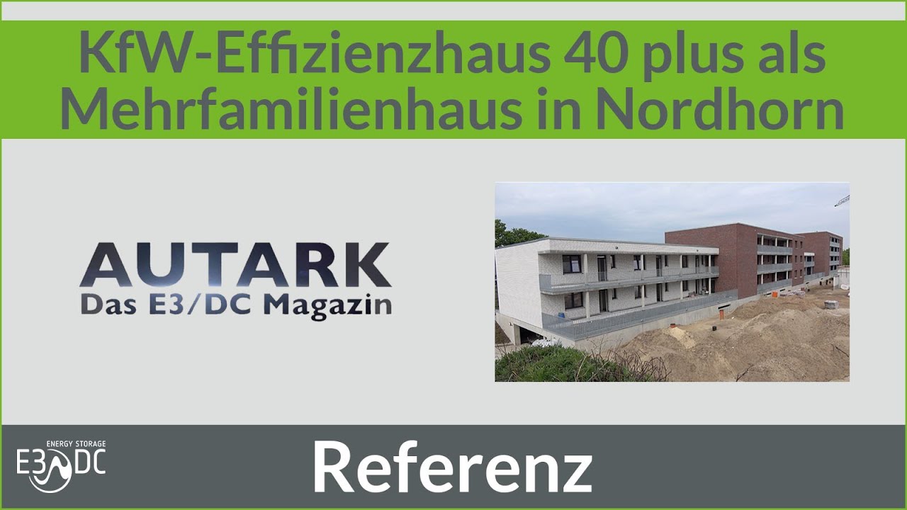 KfW-Effizienzhaus 40 plus als Mehrfamilienhaus in Nordhorn