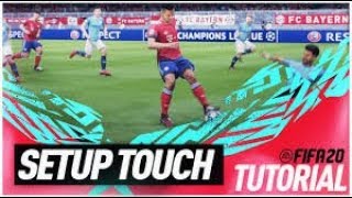 HOW TO DO THE SETUP TOUCH IN FIFA 20! FIFA 20 TUTORIAL!