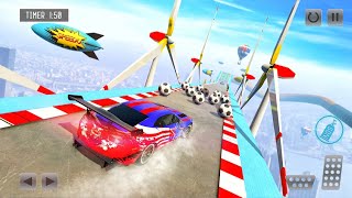 Muscle Car Stunts Simulator - Mega Ramp Car Game | محاكاة حيلة سيارة العضلات في سباقات السيارات #3 screenshot 5