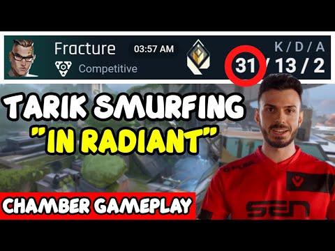 SEN Tarik plays Chamber on Fracture | Valorant Pro Gameplay