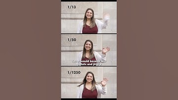 Shutter speed for video - make it make sense, Maria!