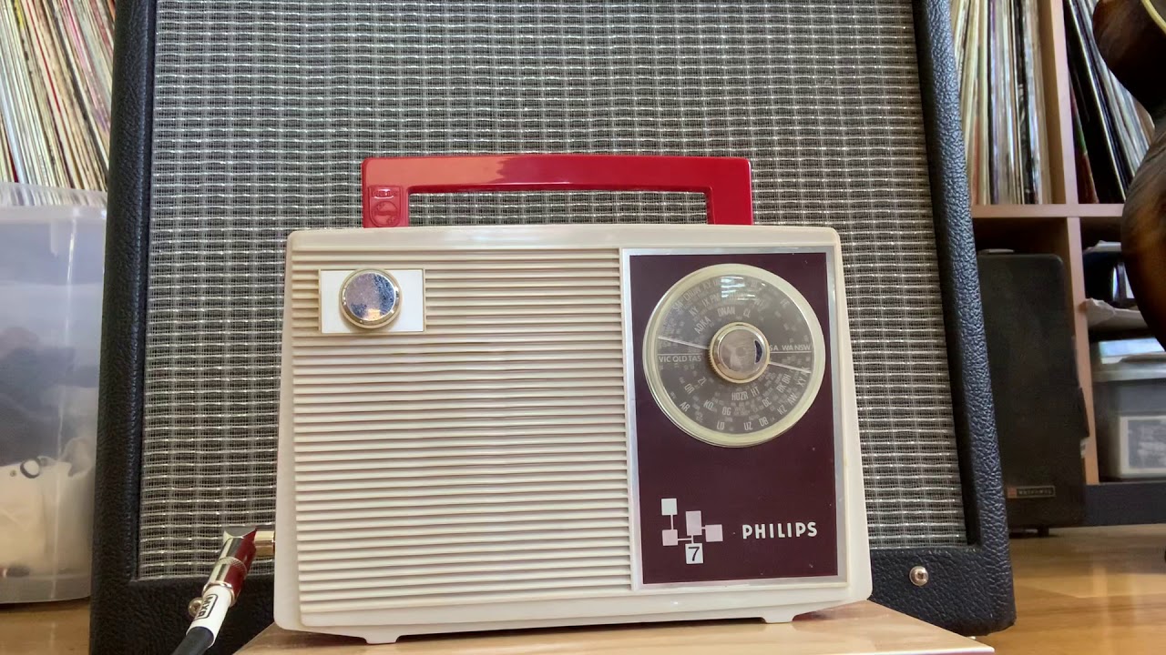 Transistor Radio guitar amp Small Island Amps Philips RB290 YouTube