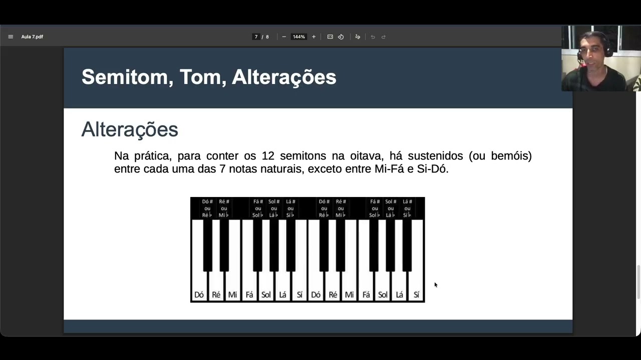 Aula 7 - Semitom, Tom, Alterações (parte 2)