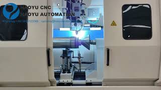 HAOYU Automatic hydraulic cylinder narrow gap welding machine