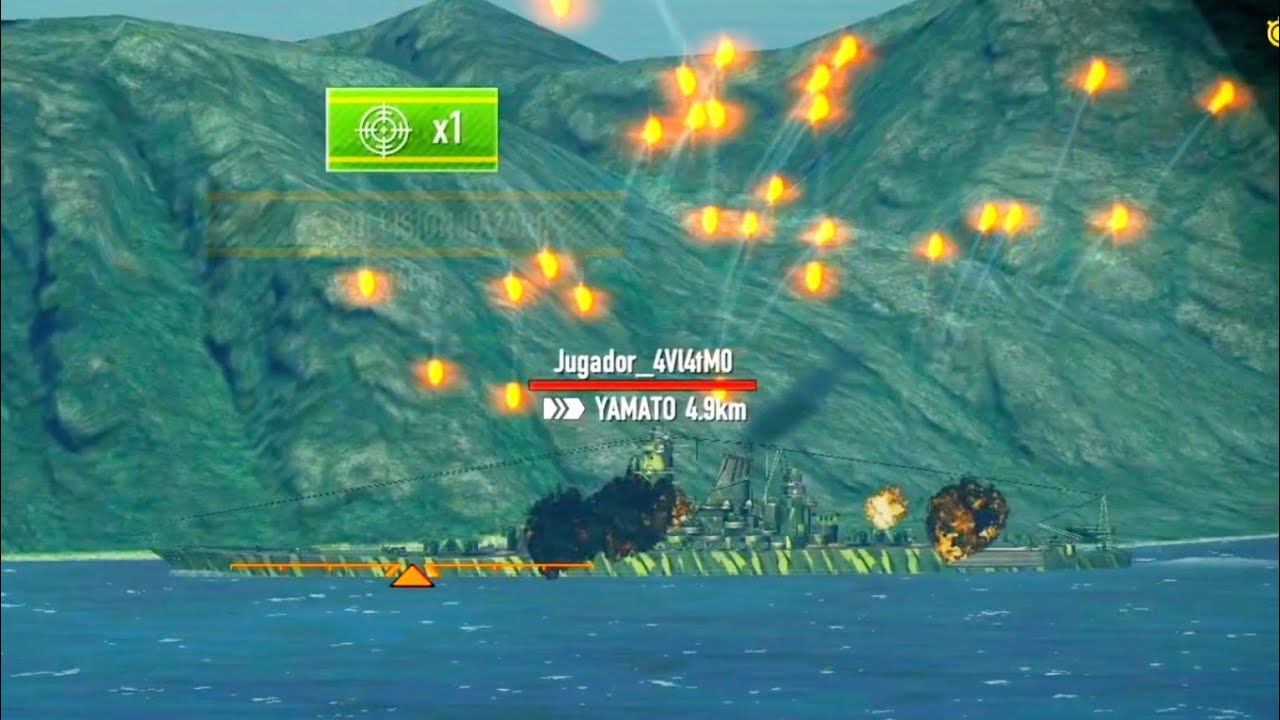 {Battle Of Warship}🏴‍☠️ | USS Montana 🔥 VS Super Alsace & Yamato🥵🥵 | Online Gaming |