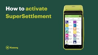 How to open up Superwallet and activate SuperSettlement screenshot 4