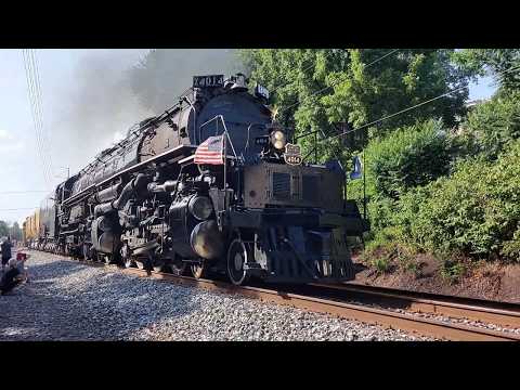 America's 250th! Union Pacific Big Boy chase across Southeast Pennsylvania!