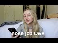 nose job q&amp;a