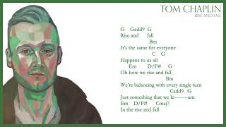 Tom Chaplin - 'Rise and Fall' with chords and lyrics