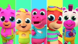 LIVE - Five Little Babies, Finger Family, Wheels on the Bus + More Kids Songs