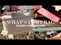 WHAT&#39;S IN MY BAG 🌸 ft. OLEADA mini anchor bag *spring edition*