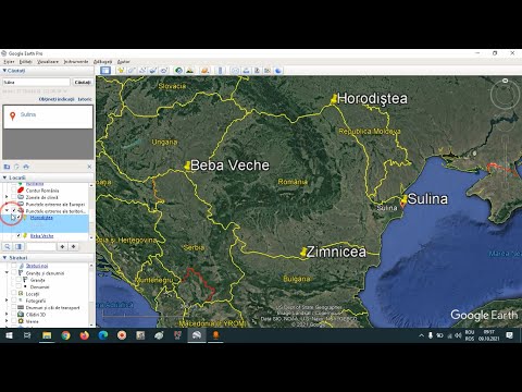 RED Geografie. Realizarea unei harti tematice în Google Earth Pro - tutorial